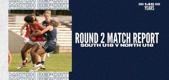 Under-18 Match Report: Round 2 vs North Adelaide